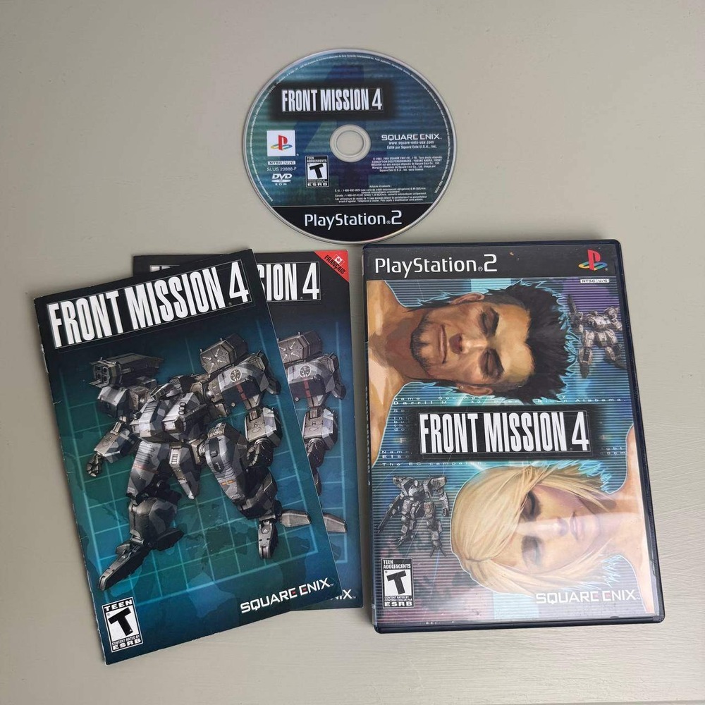 Front Mission 4 PS2 Video Game CIB Square‎ Enix - ENGLISH/FRENCH
